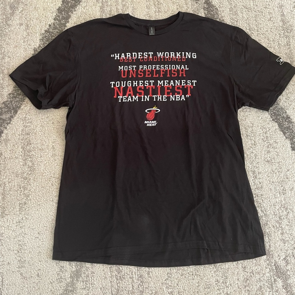 Authentic Miami Heat Shirt